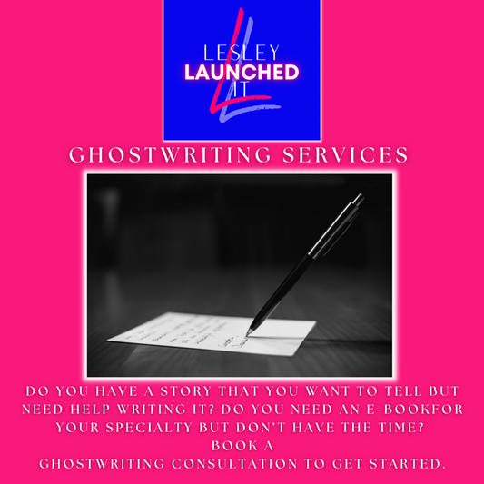 Ghostwriting Service Consultation