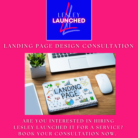 Landing Page Design Consultation