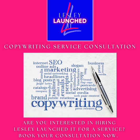 Copywriting Service Consultation